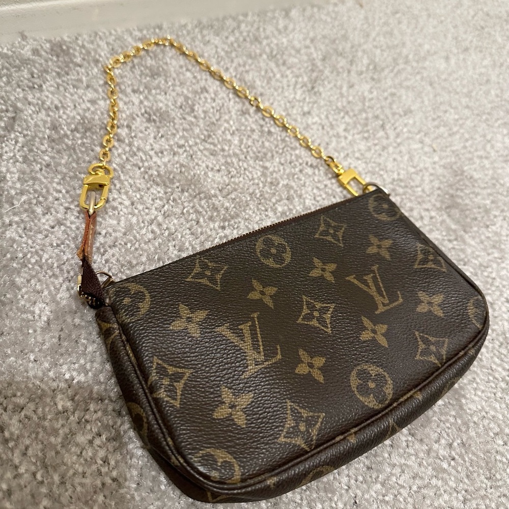 SOLD Louis Vuitton Monogram Mini Pochette Accessories